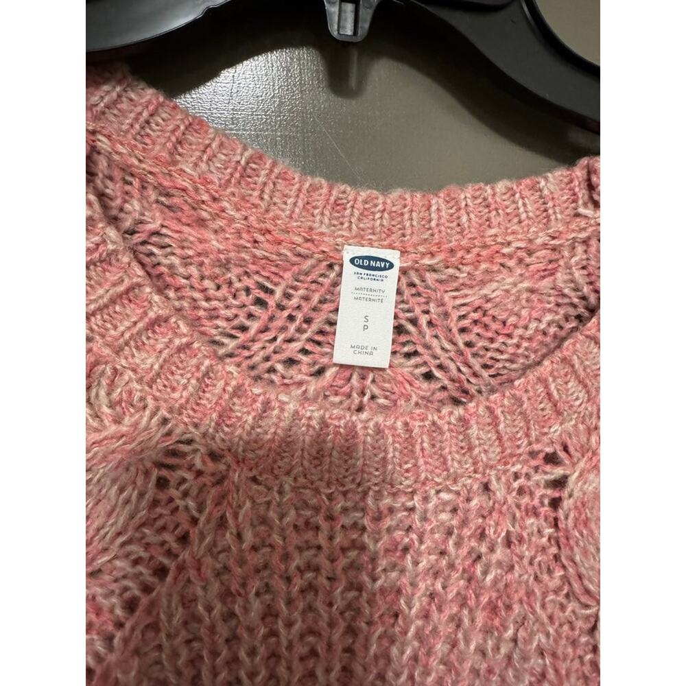 Old Navy Pink Knit Sweater - Size S - Picture 2 of 3